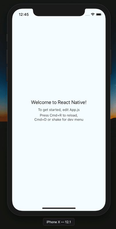 react-native android emulator mac